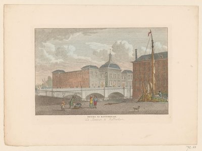 Vista de la Bolsa de Rotterdam
Beurs in Rotterdam / La Bourse à Rotterdam (título en el objeto) de Carel Frederik Bendorp (I)