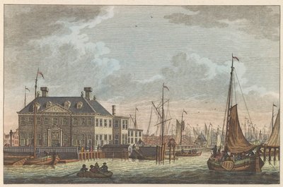 Vista de New City Inn, hacia 1790 Nieuwe Stads-Herberg en Amsterdam / Vue de L