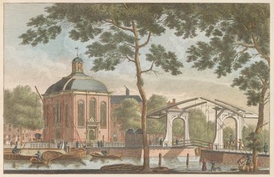 Iglesia luterana en Róterdam, hacia 1790 La Iglesia Luterana en Rotterdam / L
