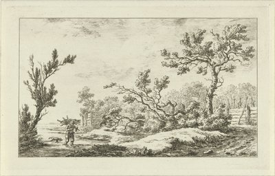 coleccionista de madera Paisajes (A-F) (título de la serie) de Carel Lodewijk Hansen