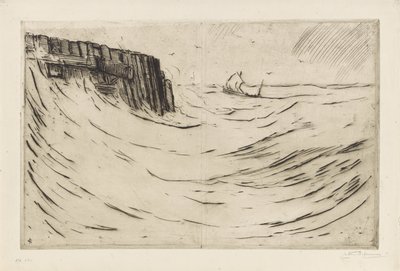 Cabeza de puerto en Vlissingen de Carel Nicolaas Storm van 