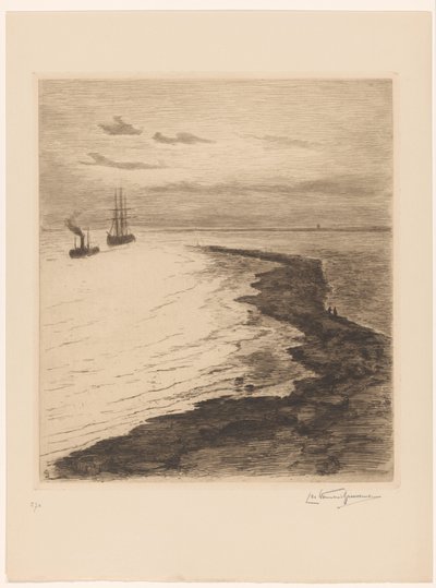 Entrada al puerto de Carel Nicolaas Storm van 