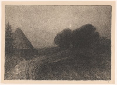 Paisaje nocturno en Kleve de Carel Nicolaas Storm van 