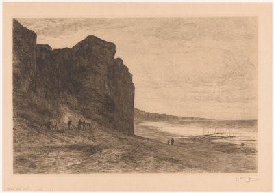 Rotskust bij Veules
Acantilados cerca de Veules, costa de Normandía (título original) de Carel Nicolaas Storm van 