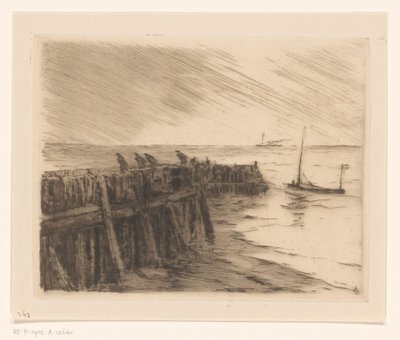 Cabeza de puerto en Vlissingen de Carel Nicolaas Storm van 