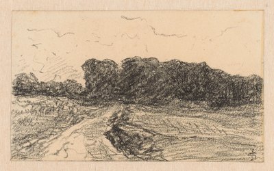Linden-allee, camino de Bresserberg en Kleve de Carel Nicolaas Storm van 