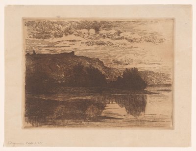 Ruinas van kasteel Poilvache Las ruinas de Poilvache, cerca de Dinant (título original) de Carel Nicolaas Storm van 