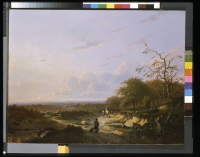 Paisaje, hacia 1655 (óleo sobre tabla) de Carel de Cauwer