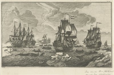 cazadores de ballenas de Carel van der Hem