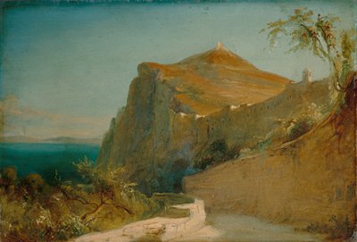 Roca de Tiberio, Capri de Carl Blechen