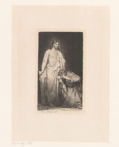 Cristo se le aparece a Tomás de Carl Bloch