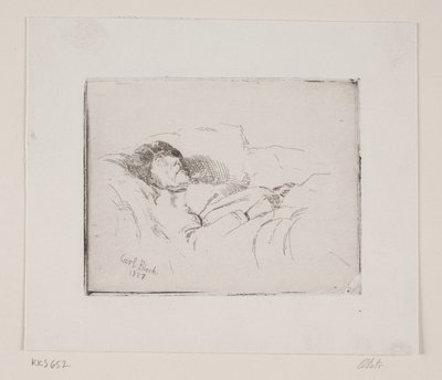 El viejo enfermo de Carl Bloch