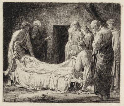 El entierro de Cristo de Carl Bloch