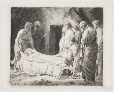 El entierro de Cristo de Carl Bloch