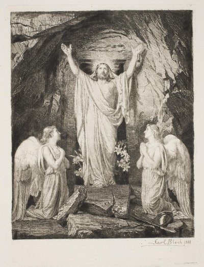 La resurrección de Cristo de Carl Bloch