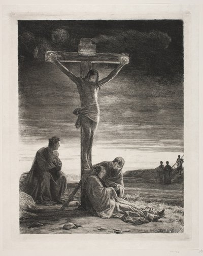 Cristo en la cruz de Carl Bloch