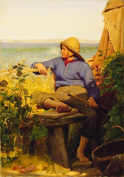 El marinero, 1874 de Carl Bloch