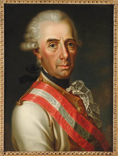 Mariscal de campo Barón Ernst Gideon von Laudon 1717-1790 de Carl Caspar