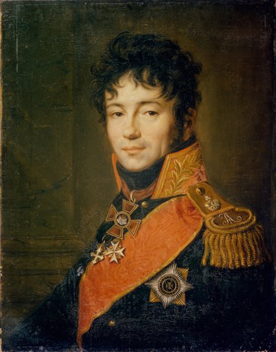 Retrato del Conde Evgraf Fedotovich Komarovsky 1769-1843 de Carl Christian Vogel von Vogelstein