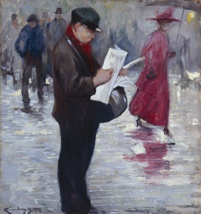 Vendedor de periódicos de Carl Doernberger