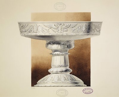 Diseño de un cuenco para encurtidos. Serie La dote de la Gran Princesa María Pavlovna, 1907-1908 de Carl Edvard Bolin company