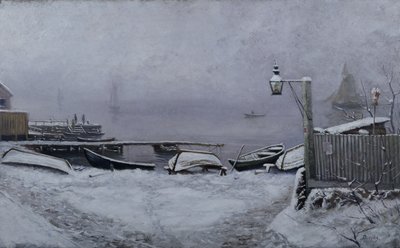 Día de diciembre cerca de Drøbak de Carl Edvard Diriks