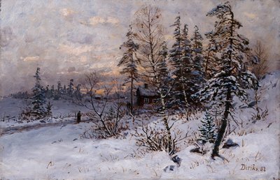 Invierno de Carl Edvard Diriks