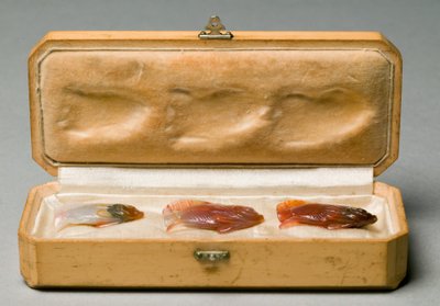 Conjunto de Tres Peces en Caja Original, c.1890 de Carl Fabergé