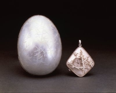 El Huevo de Pascua de Hielo Nobel, c.1910 de Carl Fabergé