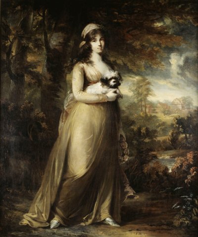 Retrato de Teresa Vandoni, 1797 de Carl Fredric von Breda