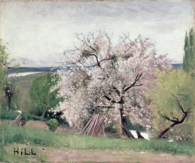 Árbol frutal en flor, Bois-le-Roi de Carl Fredrik Hill