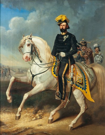 Karl XV, Rey de Suecia y Noruega, c.1860 de Carl Fredrik Kioerboe