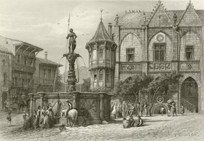 El ayuntamiento, Hildesheim de Carl Friedrich Heinrich Werner