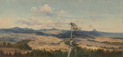 paisaje eifel de Carl Friedrich Lessing