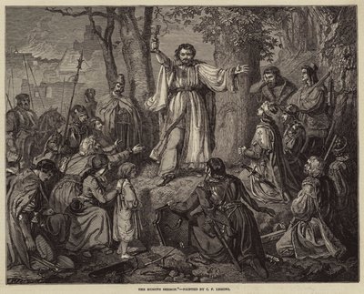 El sermón husita de Carl Friedrich Lessing