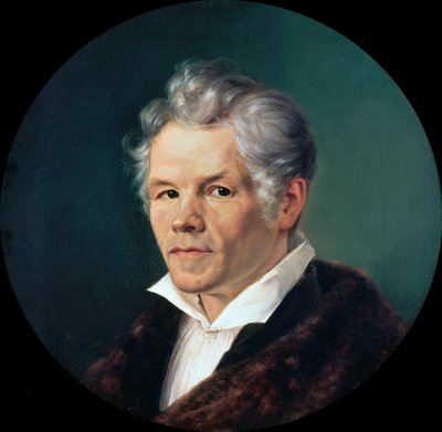 Retrato de Karl Friedrich Schinkel 1781-1841 de Carl Friedrich Ludwig Schmid