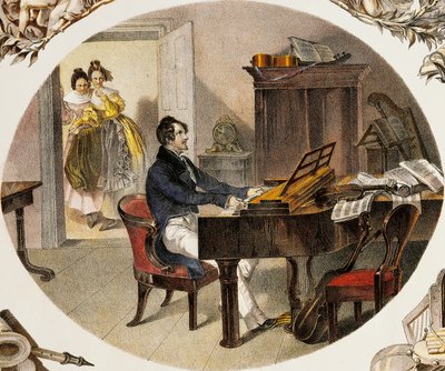 Profesor de música de Carl and Geiger Peter Johann Nepomuk Kunz