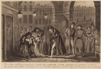 Uno de esos eventos afligidos en la vida en Londres de Carl Georg Adolph Hasenpflug