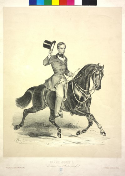 Emperador de Austria Francisco José I de Carl Goebel