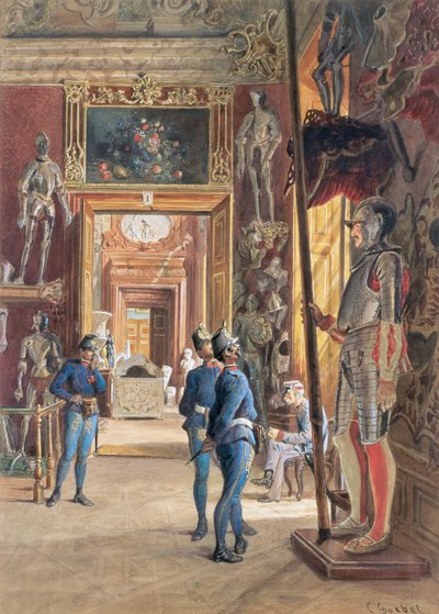 Entrada a la Cámara de la Armería I de Carl Goebel d. J.