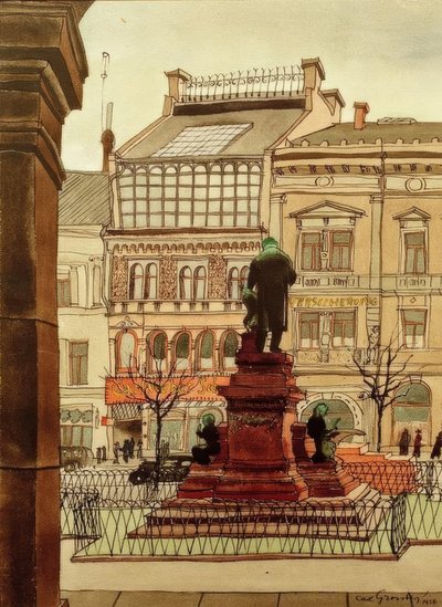 Hannover, monumento a Marschner de Carl Grossberg