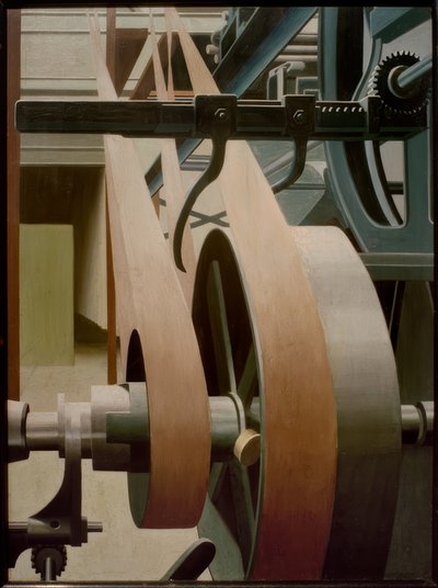 Volante con correa de transmisión de Carl Grossberg