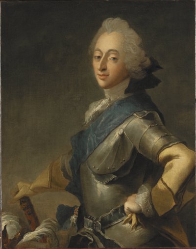 Retrato del rey Federico V de Dinamarca de Carl Gustaf Pilo