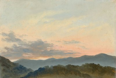 Alemán: Cloud study de Carl Gustav Carus