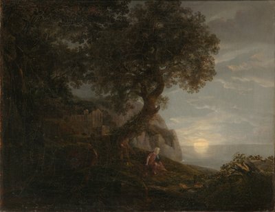 Salida de la luna de Carl Gustav Carus
