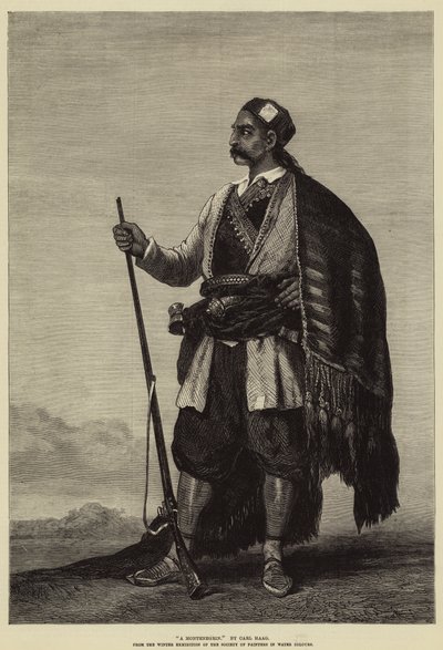 Un Montenegrino de Carl Haag