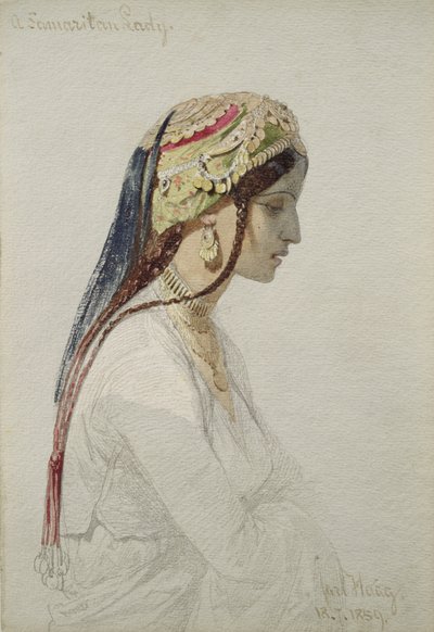 Una dama samaritana de Carl Haag