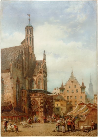 La Frauenkirche de Núremberg de Carl Haag