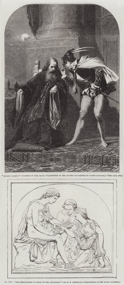 Exposición de la Real Academia de Carl Haag