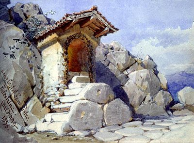 Madonnaletta cerca de Castel San Pietro, Palestrina, Colinas Sabinas de Carl Haag
